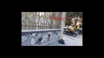 ✅ ✅ Mẫu hàng rào nhôm đúc quả táo cho biệt thự nhỏ , | Cổng nhôm đúc Nam Định