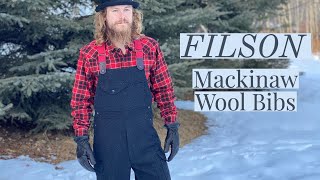 FILSON Mackinaw Wool Bibs Review