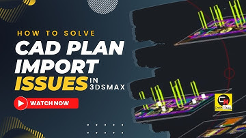 16 Solve file import issue in 3dsmax | Quick tutorial on 3dsMax | Career Hack