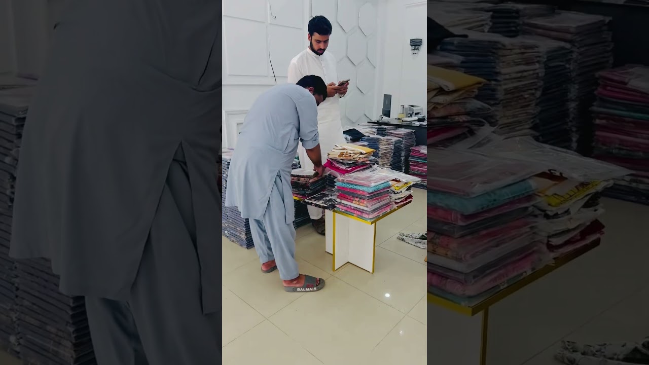 Helping our lovely customers pick the perfect fabric