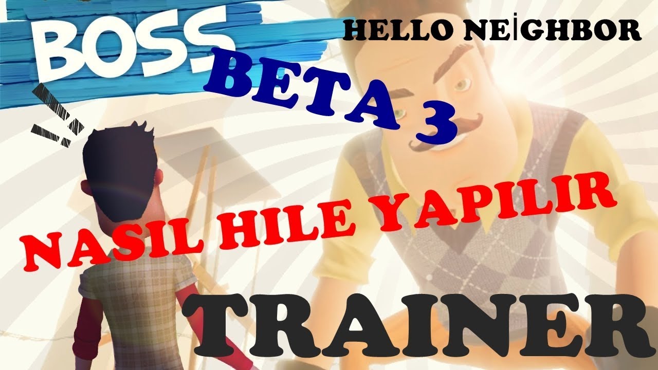 hello neighbor beta 3 trainer 1.3