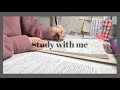 [No BGM] Study with me (ENG) | Productive study session 一緒に勉強しよう！勉強動画