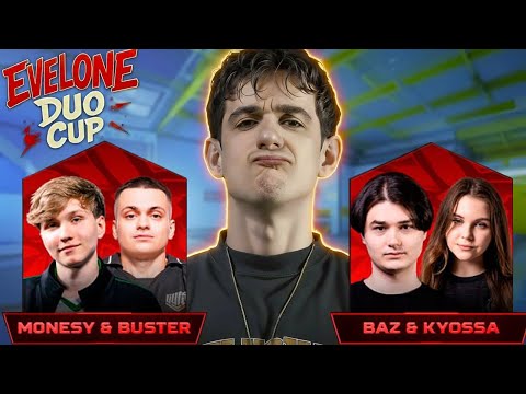 ЭВЕЛОН НОВЫЙ ТУРНИР 2 на 2 КС2 #5 / БУСТЕР и МОНЕСИ vs БАЗ и КИЙОСА / EVELONE CS2 M0NESY BUSTER
