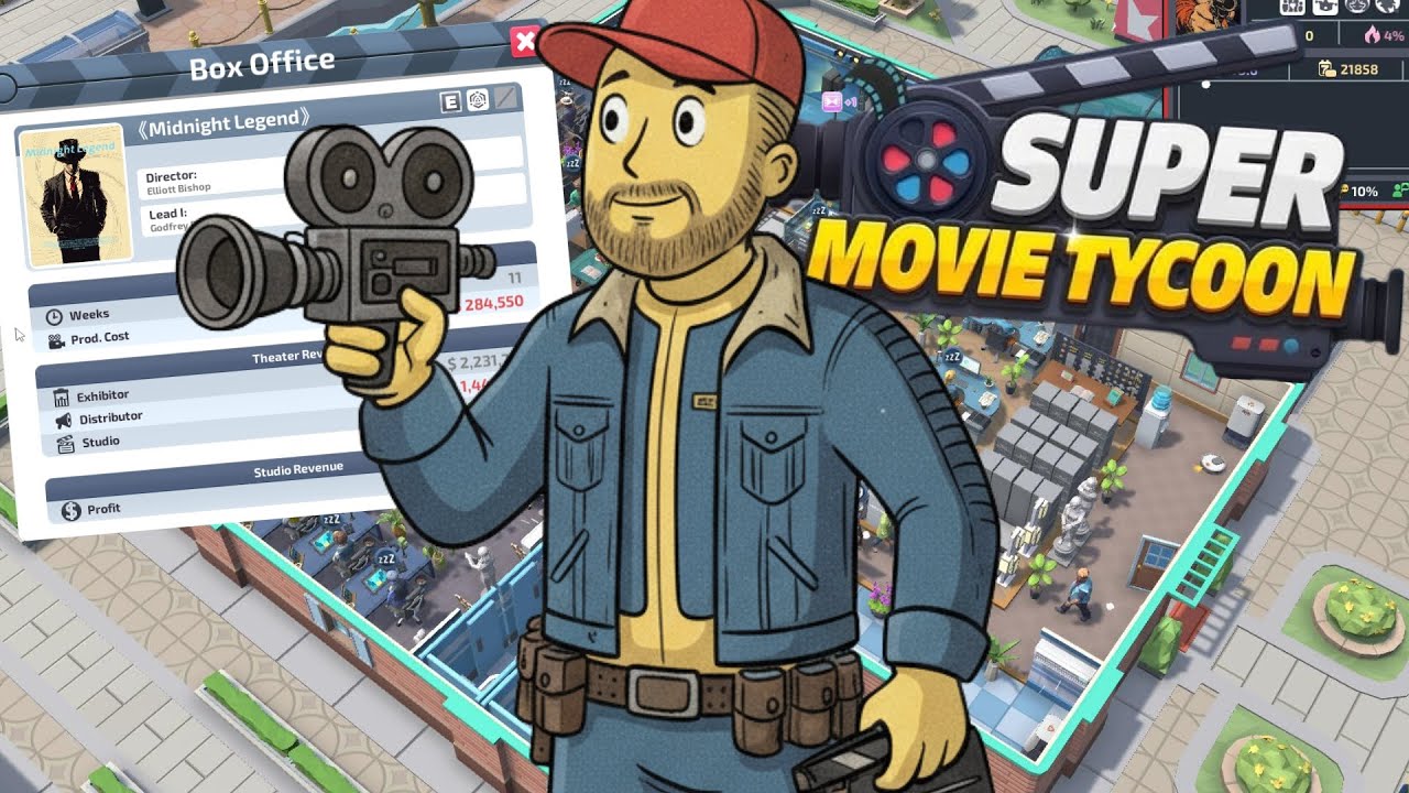 Can I Run a MASSIVE Film Studio? | Super Movie Tycoon Ep. 1