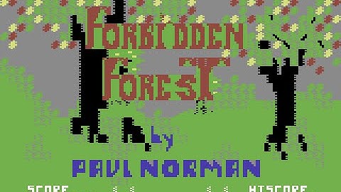 Forbidden Forest Review for the Commodore 64 by John Gage