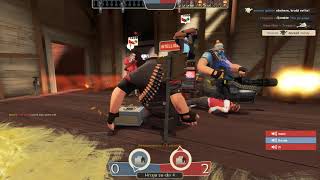 just a regular game in team fortress