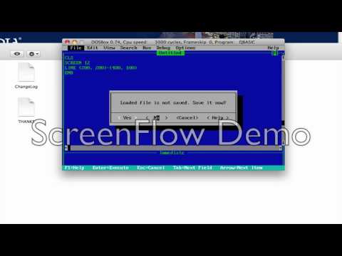 how to use dosbox on mac