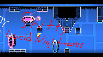 Shitty Lucid Nightmares by: ShadowNinja441 (shitty demon) | GD 2.11