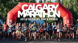 2018 Calgary Marathon Official Race Video