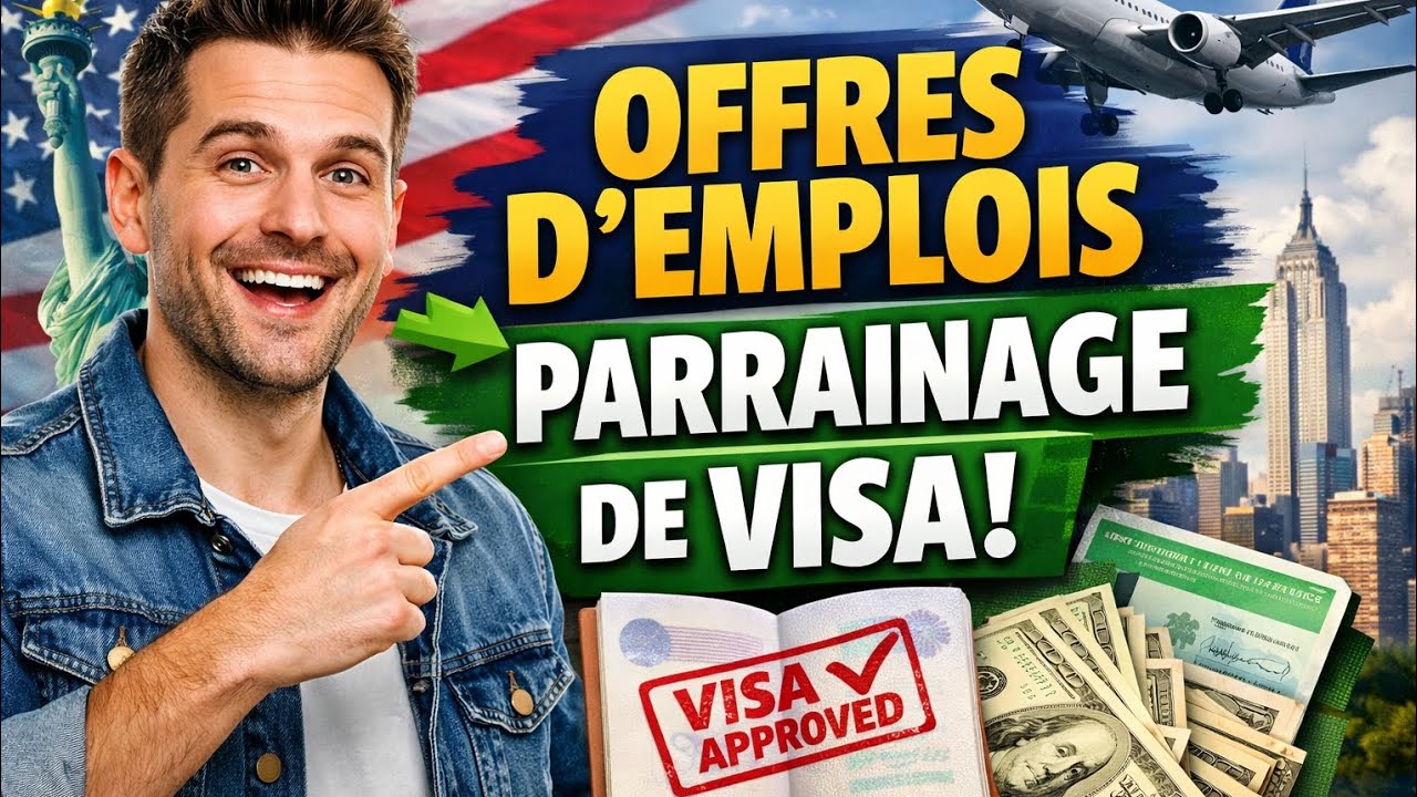 🇨🇦 Offres d’Emploi au Canada avec Parrainage de Visa (Étrangers ...