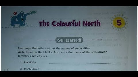 PEARLS class 3 sst ch 5 the colourful north #delhi # chandigrah # srinagar # lucknow #climate #