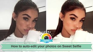 How to auto-edit your photos on Sweet Selfie? screenshot 5