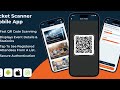 AI Powered QR Code Ticket Scanner Flutter App for Guest Verification and Check In System