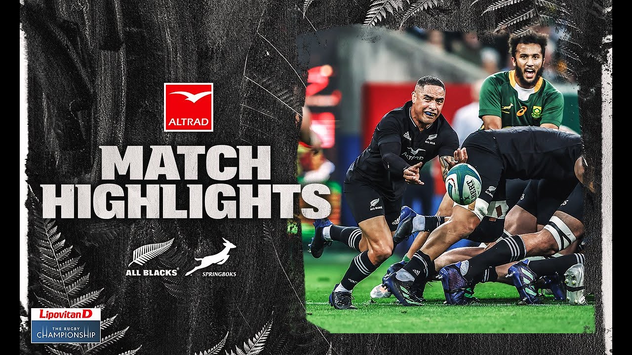 HIGHLIGHTS All Blacks v South Africa (Mbombela)