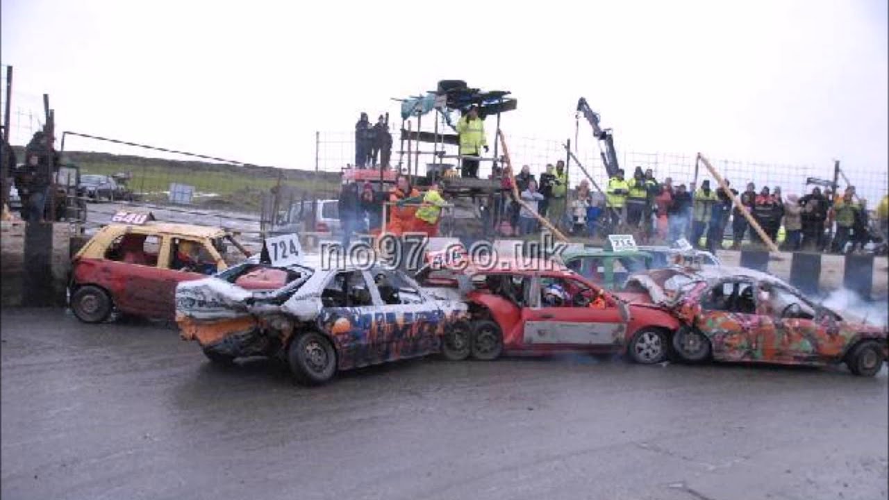 Warton Stock Car Club, 1500 Bangers, Team Gumby 24/01/16 - YouTube