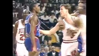 Isiah Thomas & John Paxson Have a Moment (1991)