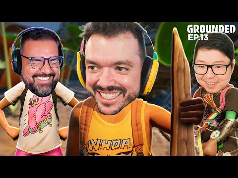 SPEEDRUN! GAULES ZERANDO O GROUNDED #13 com BT, LIMINHA E LLAUQS