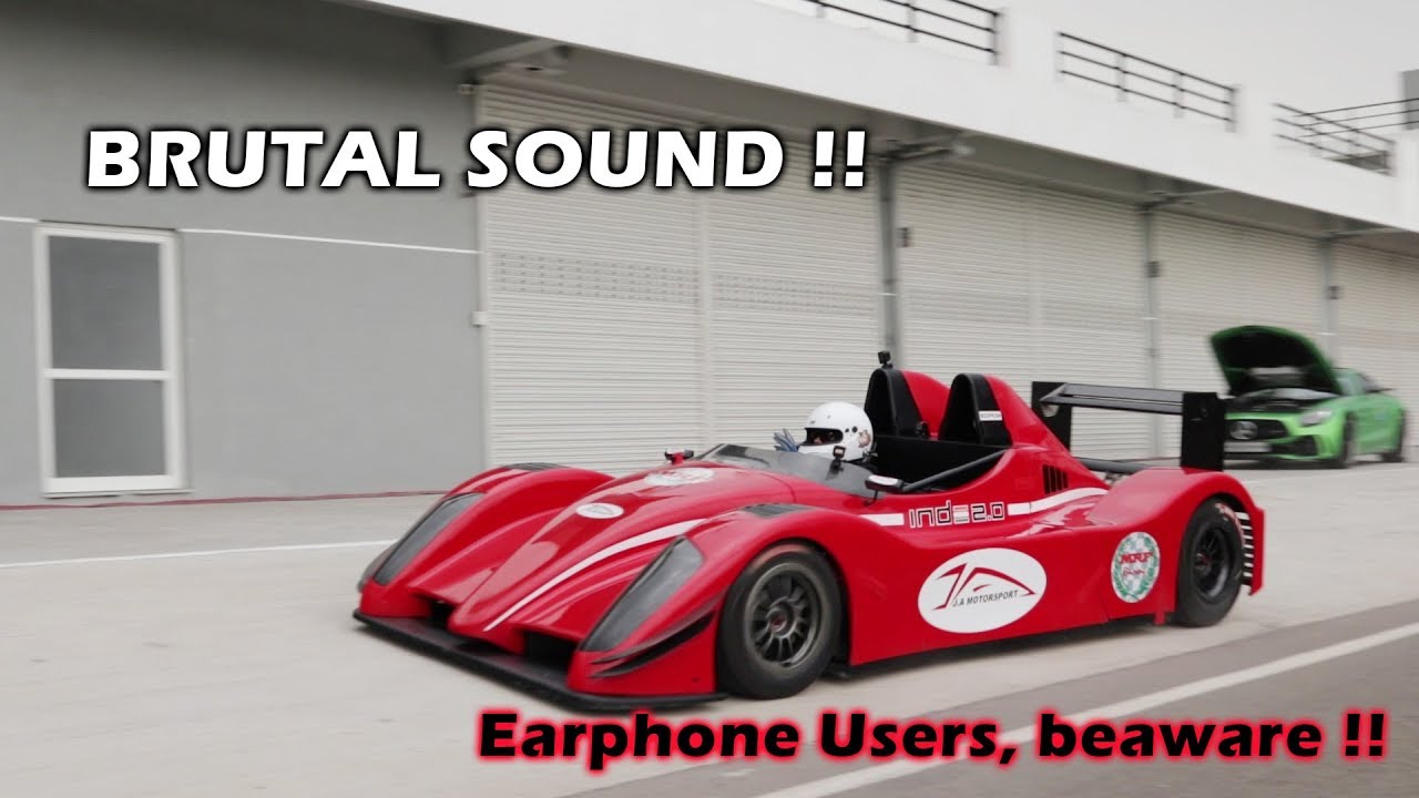 Formula 2000 car on the chennai race track extremely loud youtube