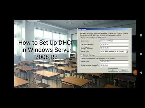 How to Set up DHCP in Windows Server 2008 R2