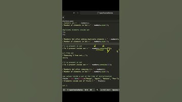 Is element is present in a Set? #apex #coding #sfdcstop #salesforcedeveloper #shorts #programming