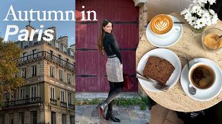 paris in autumn vlog 🍁 disneyland paris, café hopping, shopping & work days
