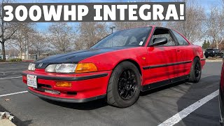 SUPERCHARGED 1990 DA9 Acura Integra REVIEW!