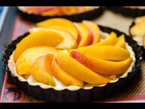 Make-Ahead Almond Crumble Peach Tart with Virginia Willis