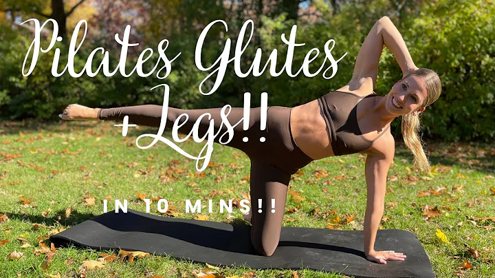 Pilates Butt + Leg Burn in 10!!! No equipment workout.