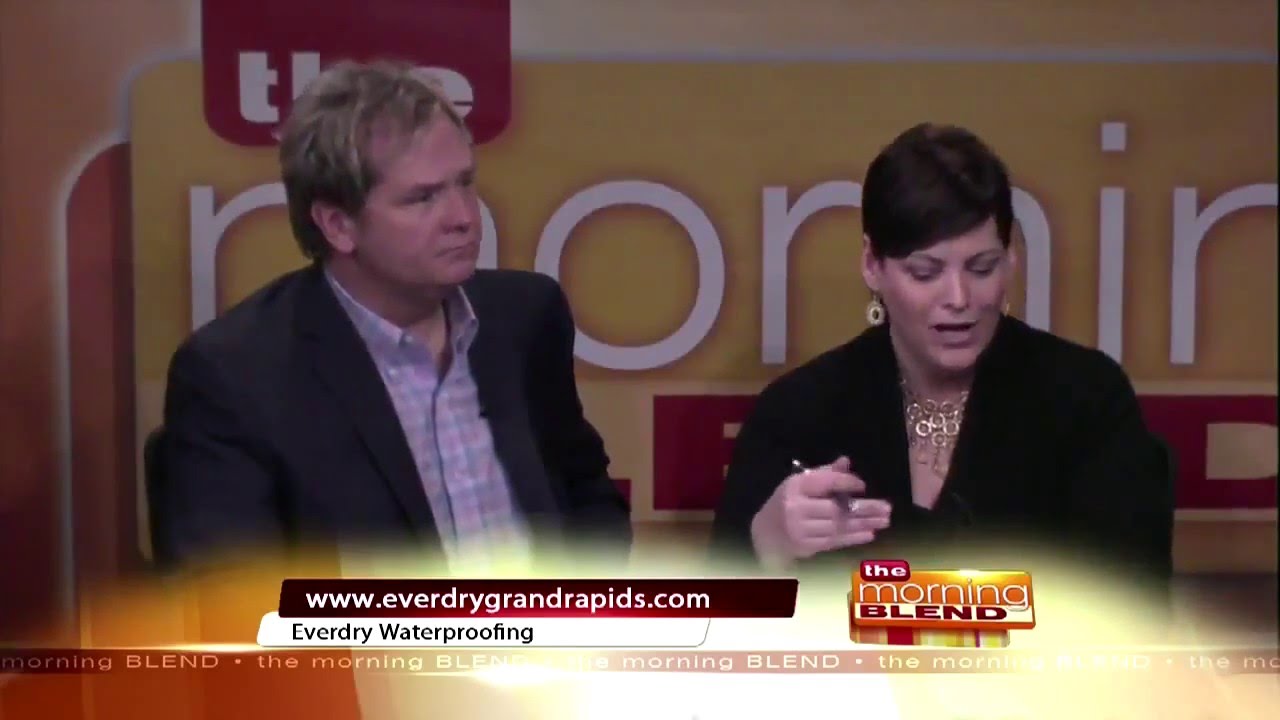 EverDry Waterproofing Grand Rapids on Fox 47's Morning Blend - YouTube