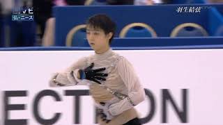 2012 World Figure Skating Championships Yuzuru Hanyu FS (Japanese Commentary)