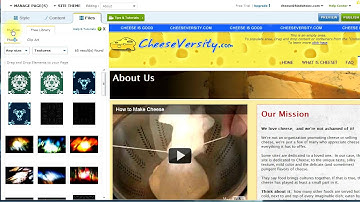 Manage your website files with Site Builder