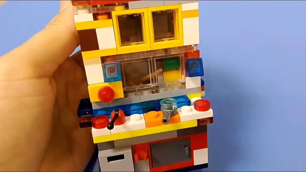 Lego máy gắp thú,claw machine 
