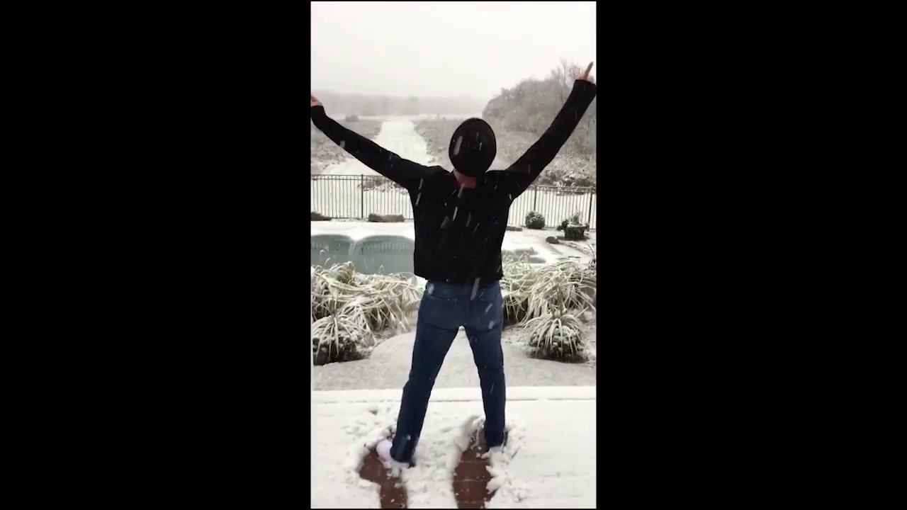 First Snow of the Year - YouTube