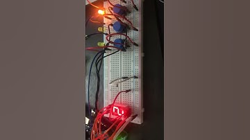 Arduino 7 Segment Display Button