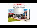 Vandal-proof dome PTZ IP camera review display#ptzcameras#ipcamera