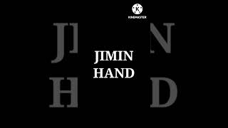 Hand Of Bts Members Jungkook V Jimin Jin 