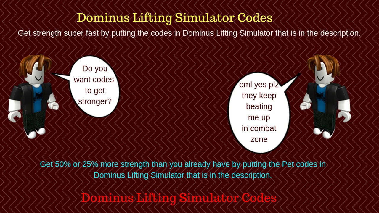 All Dominus Lifting Simulator Codes In Desc