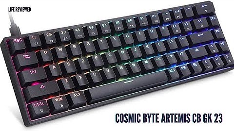 Cosmic Byte CB GK 23 Artemis Mechanical Keyboard | My Thoughts and Alternatives | 60% Keyboard