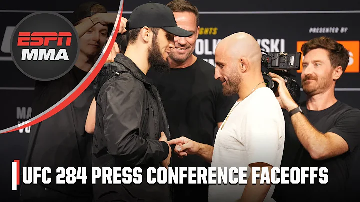 Faceoffs from the UFC 284 Press Conference | ESPN MMA