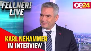 FELLNER! LIVE: Karl Nehammer im Interview