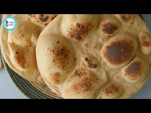 Whole Wheat Naan without Oven Recipe By Healthy Food Fusion