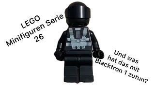 Tron Is Black: Minifiguren aus Serie 26 und Blacktron 1 MOCs