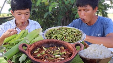 Cá Rô Đồng Kho Me Non ● Bữa Cơm Ngon Ngoài Đồng VTNam Vlog