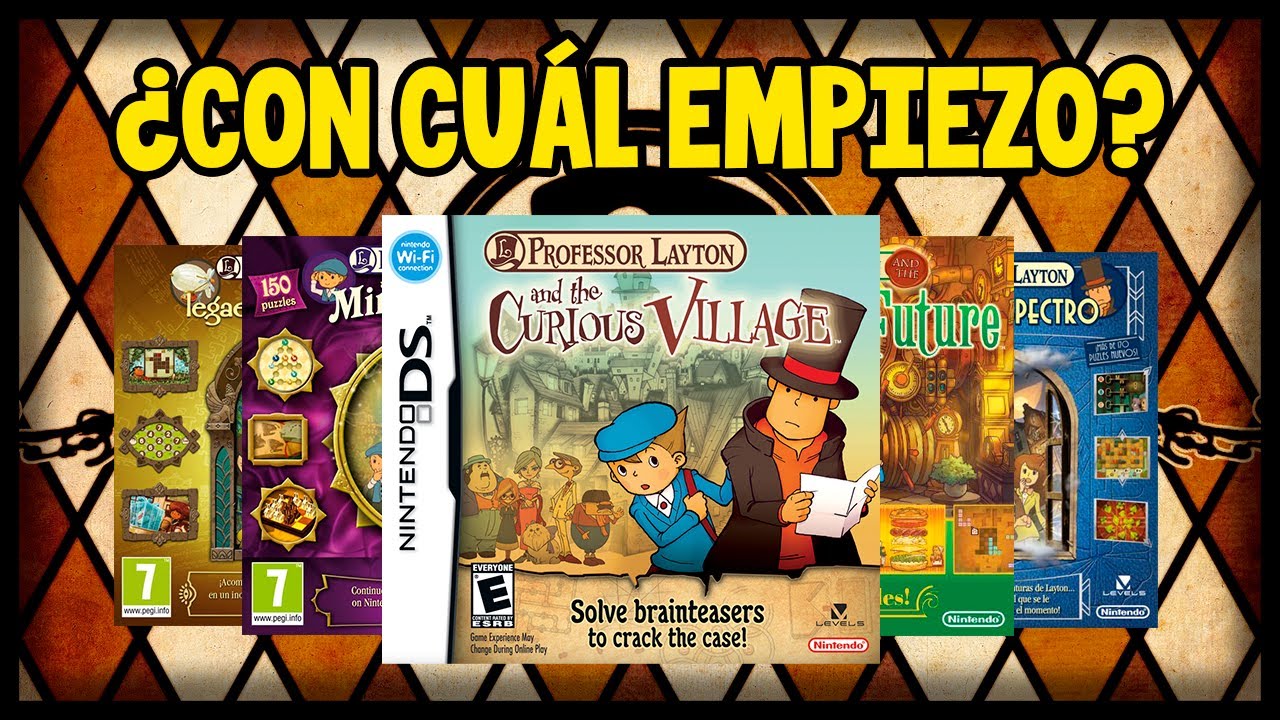 Cómo comienzo con El Profesor Layton? 