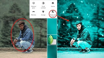 Snapseed Moody Blue Photo Editing | Snapseed Photo Background Color Change