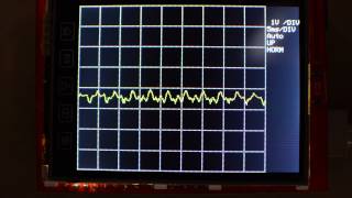 Watching voice with another simple Arduino oscilloscope with TFT LCD