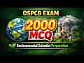 OSPCB Assistant Environmental Scientist Exam 2000 MCQ PDF | Environmental Science Guide #OSPCB