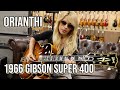 Orianthi gets a 1966 gibson super 400 from bobby at normans rare guitars