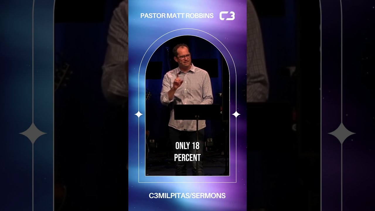 You Are Richer Than 82 Of The World Pastor Matt Robbins