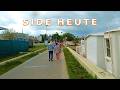Aktuelles Wetter(17 Grad) in Side HEUTE (Promenade\Strand) - Türkei 3 Mai 2026 🥰🇹🇷❤️ #side